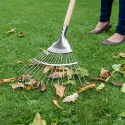 Kent & Stowe Stainless Steel Long Handled Lawn & Leaf Rake -Garden Master Deals Store 1002010 2