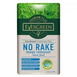 Evergreen Premium Plus No Rake Moss Remover Lawn Food 100m2