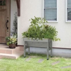 VegTrug WallHugger Small - Grey Wash (FSC 100%) -Garden Master Deals Store 1028265 2