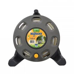 Hozelock Compact Reel With 25m Multi-purpose Hose & Nozzle