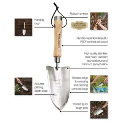 Kent & Stowe Stainless Steel Capability Trowel -Garden Master Deals Store 1139543 6