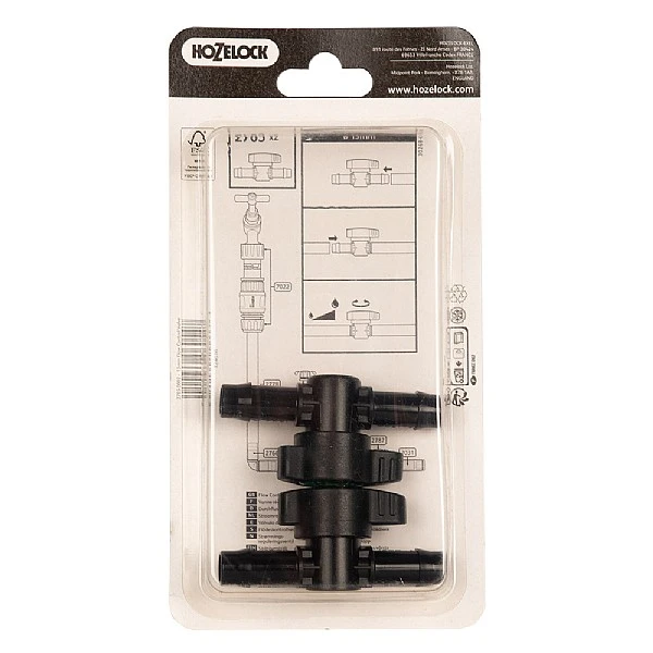 Hozelock Flow Control Valve 13mm (2 Pack) 2 Hozelock Flow Control Valve 13mm (2 Pack) - Image 2