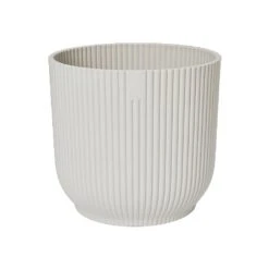 Elho Vibes Fold Round Planter 22cm Silky White -Garden Master Deals Store 1230826 5