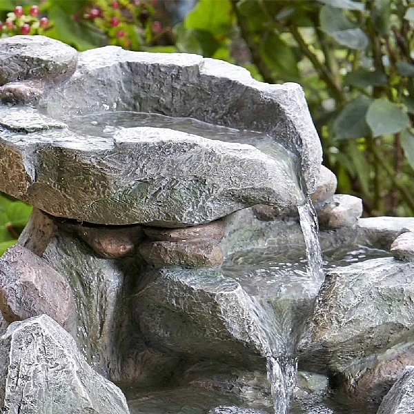 Smart Solar Rock Falls Solar Fountain 2 Smart Solar Rock Falls Solar Fountain - Image 2