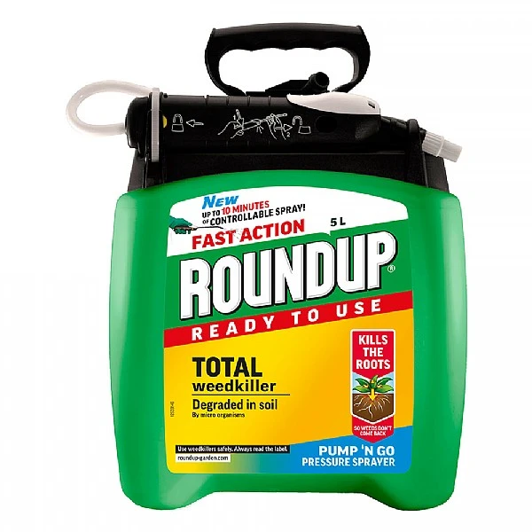 Roundup Fast Action RTU Pump N Go 5L 1 Roundup Fast Action RTU Pump N Go 5L